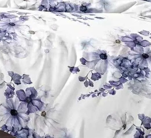 Bavlnené obliečky Homa BODRA VIOLET 7-dielna sada 140x200 cm