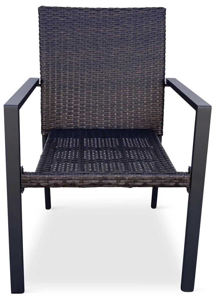 Záhradný jedálenský set Viking XL + 6x ratanová stolička Wicker Pat