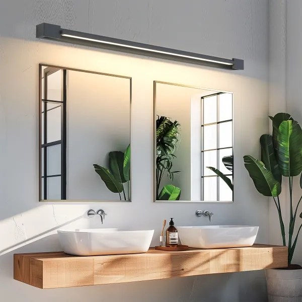 Brilagi-LED Vonkajšie nástenné svietidlo AQUA LINE LED/36W/230V 120 cm IP44 antracit