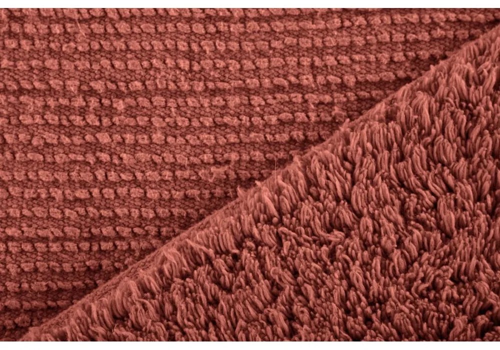 Kúpeľňová predložka v tehlovej farbe 100x60 cm Riva - Tiseco Home Studio