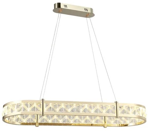 LED stmievateľný závesný luster na lanku ENRIQUE LED/50W/230V 3000-6000K + diaľkové ovládanie