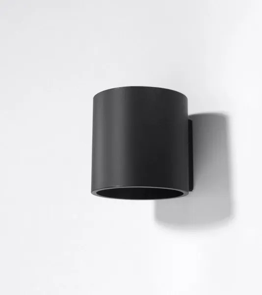 Sollux SL.0048 - Nástenné svietidlo ORBIS 1 1xG9/40W/230V čierna
