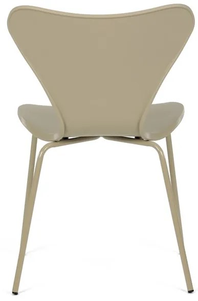 Autronic BONTEC Jedálenská stolička, hnedá, plast, CT-X7034 CAP Farba: Béžová