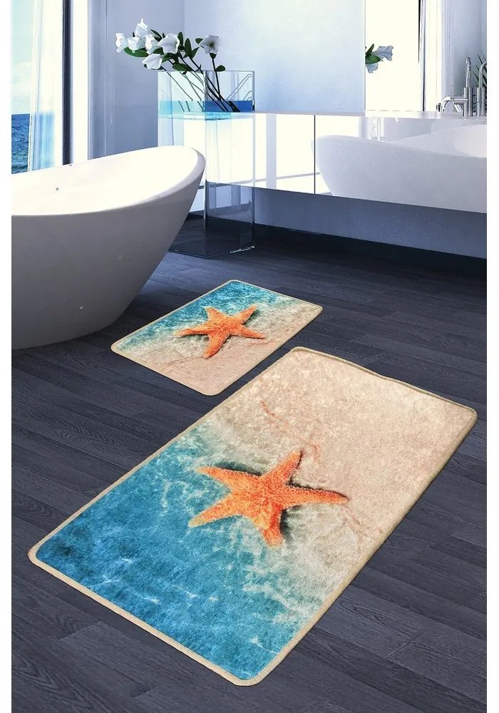 Kúpeľňové predložky v súprave 2 ks 60x100 cm Stella – Foutastic