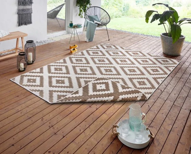 Obojstranný koberec Twin Malta linen