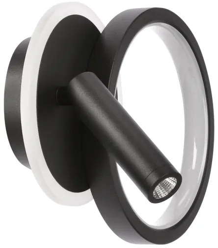 LED nástenné bodové svietidlo MONET LED/16W/230V čierne