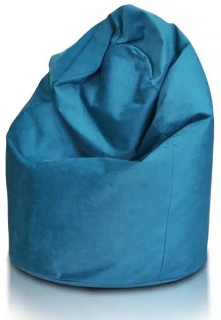 Sedací vak Amore – extra mäkký vak z plyšu pre maximálne pohodlie Farba: A6 - tyrkysová