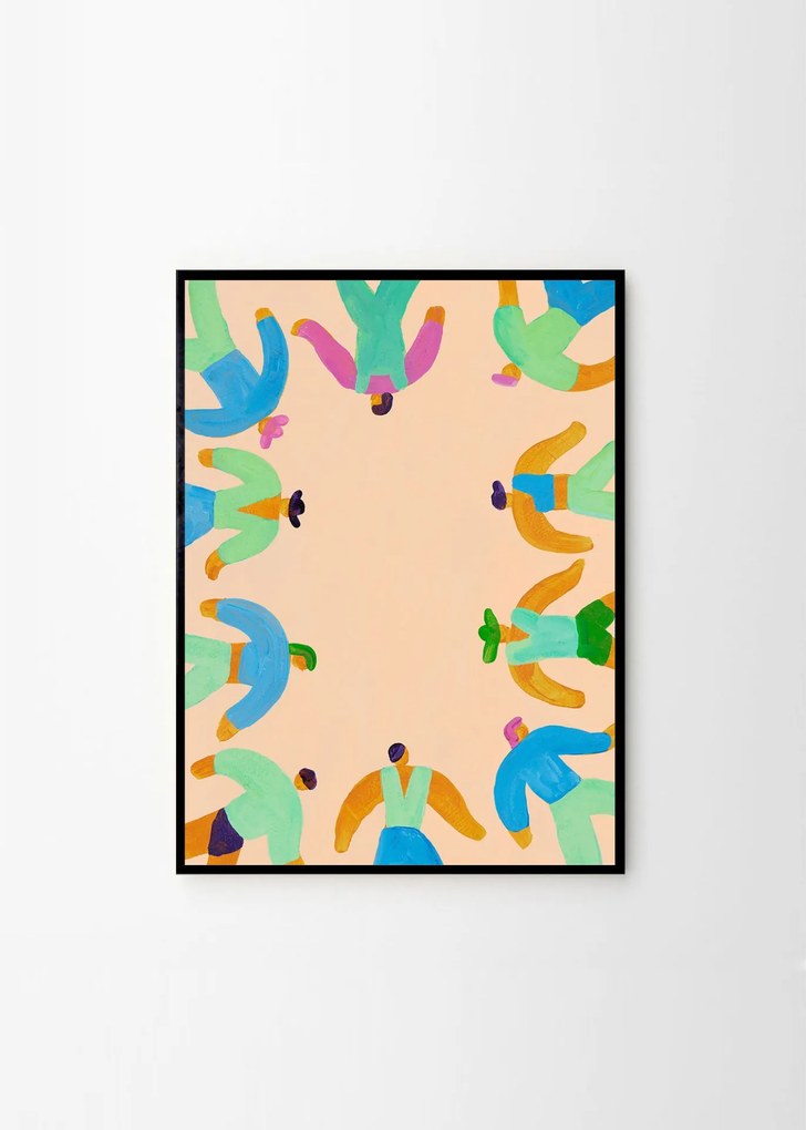 THE POSTER CLUB Autorský plagát On the Edge by Lise Uhrskov 50 x 70 cm