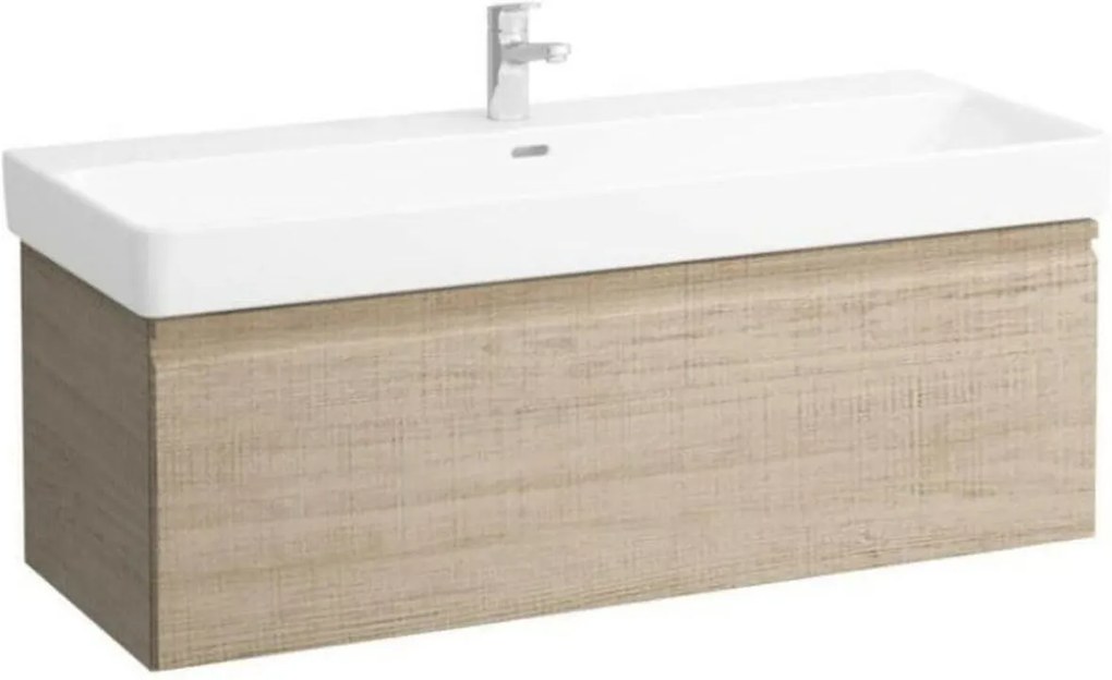Kúpeľňová skrinka pod umývadlo Laufen PRO S 116x39,5x45 cm dub H4835610964791