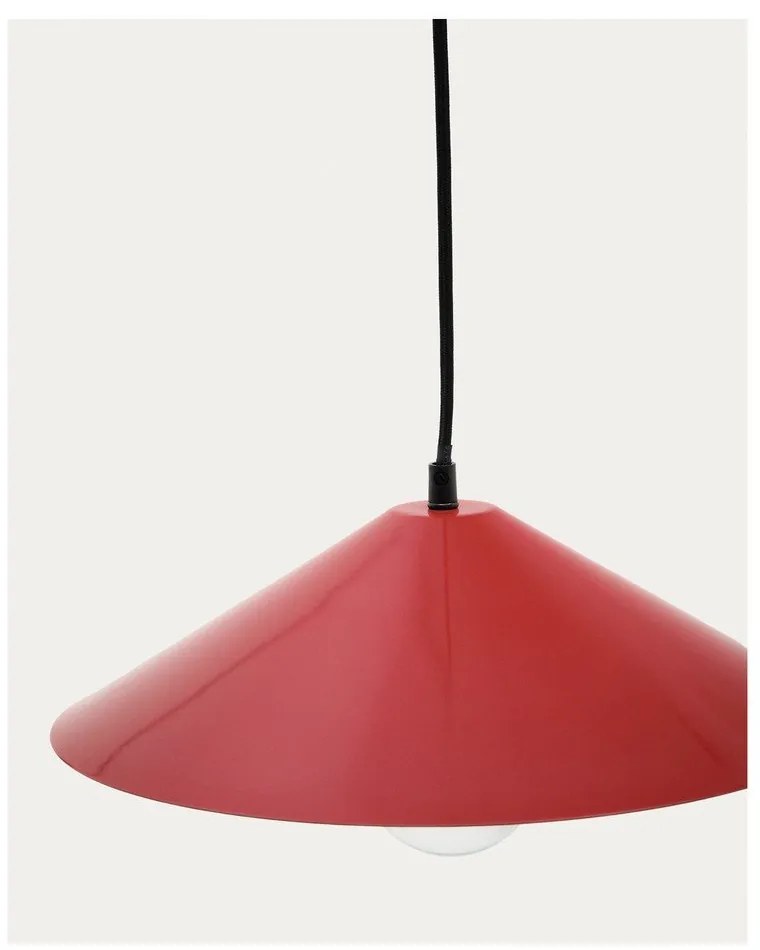 Červené nástenné svietidlo ø 35 cm Kally – Kave Home
