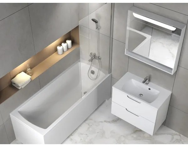 Ravak CC21000000 - Vaňa CLASSIC 140x70 cm akrylát/biela