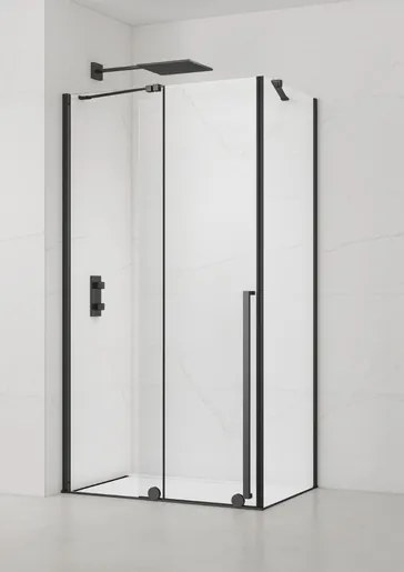 Sprchový kút obdĺžnik 120x80 cm SAT Walk-In Xmotion SATBWIXM120STE80C