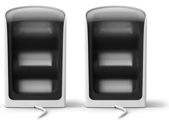 Philips - SADA 2x stmievateľných LED svietidiel RGBW Hue PLAY Wall Washer LED/20W/230V 2000–6500K biela