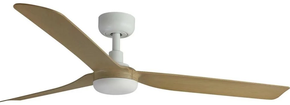 FARO 33816WT-Stropný ventilátor PUNT M hnedá/biela pr. 132 cm WT+ diaľkové ovládanie