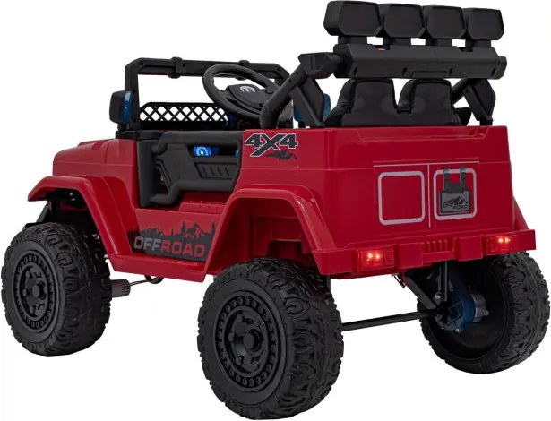 Elektrické autíčko Off-Road CLIMBER červené