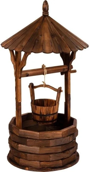Bestent Dekoračná drevená studňa Charlie