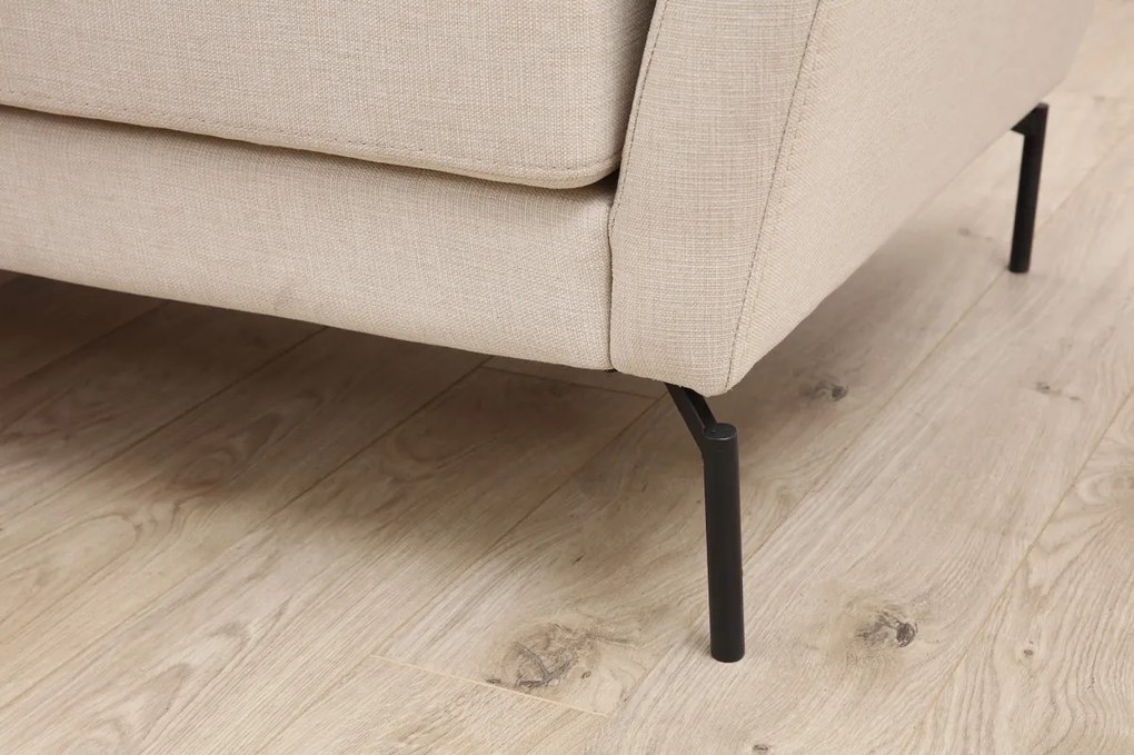 Třímístná pohovka Mapa 214 cm krémová