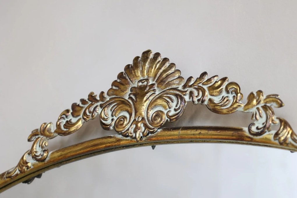 Chic Antique Nástenné zrkadlo Décor Edge Antique Brass