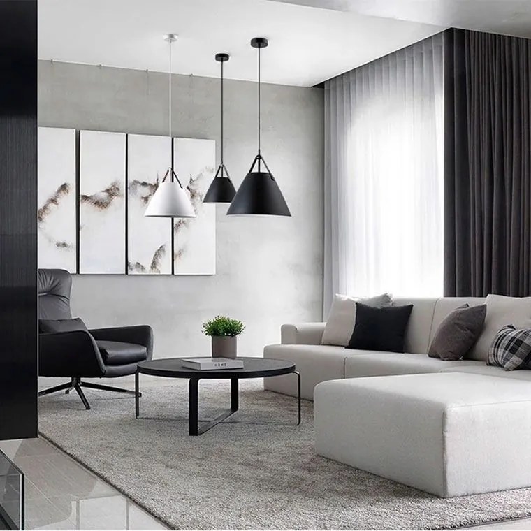 Stropné svietidlo BUFFO čierne