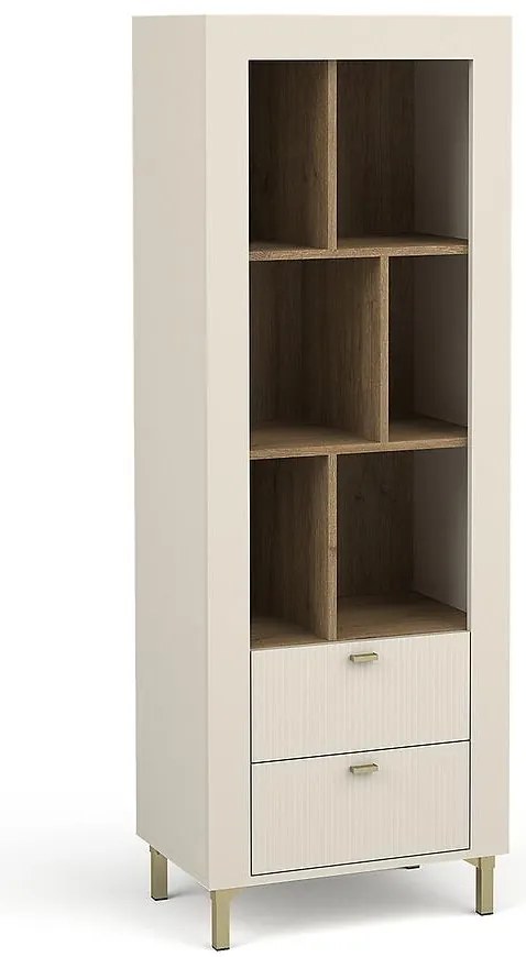 Regál Mossa M04 2S dub whisky/cashmere