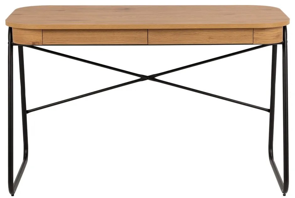Pracovný stôl s doskou v dubovom dekore 60x120 cm Blueton – Actona