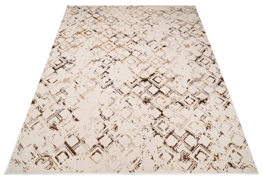 Kusový koberec Cynuga zlatokrémový 80x150cm
