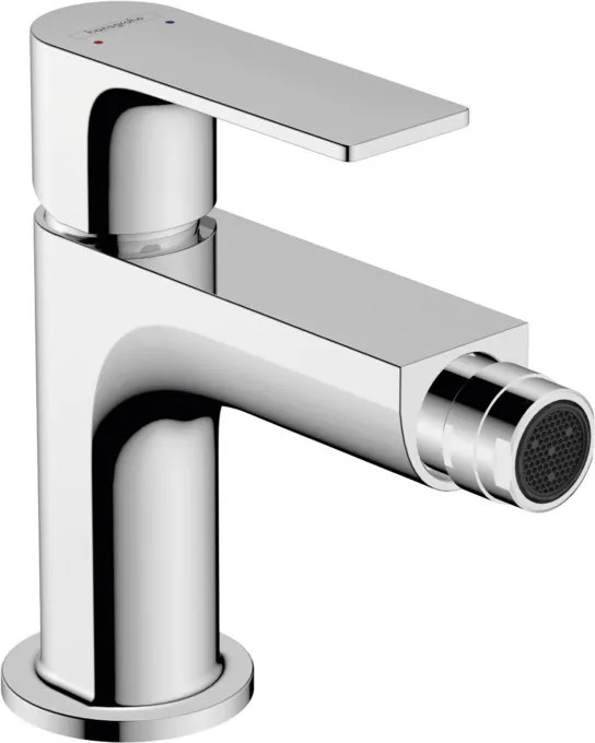 Hansgrohe Rebris E, páková bidetová batéria s kovovou odtokovou súpravou s tiahlom, chrómová, HAN-72213000