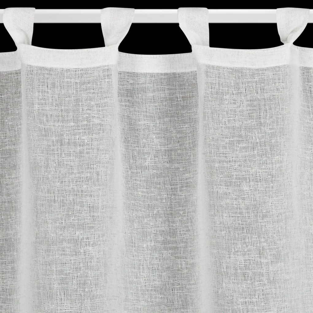 KRÁTKA VIANOČNÁ ZÁCLONA NA PÚTKACH XMAS3 90X150 CM VZOROVANÁ