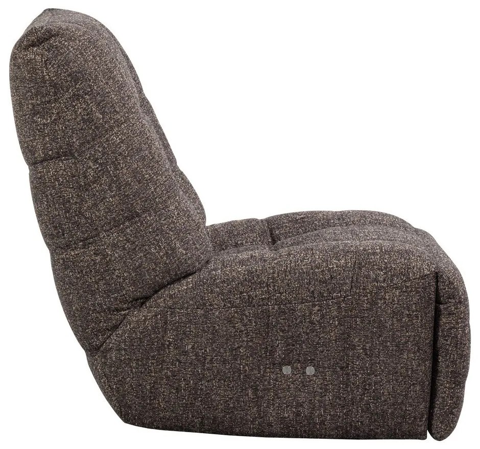 Antracitové polohovacie relaxačné kreslo Hein – WOOOD