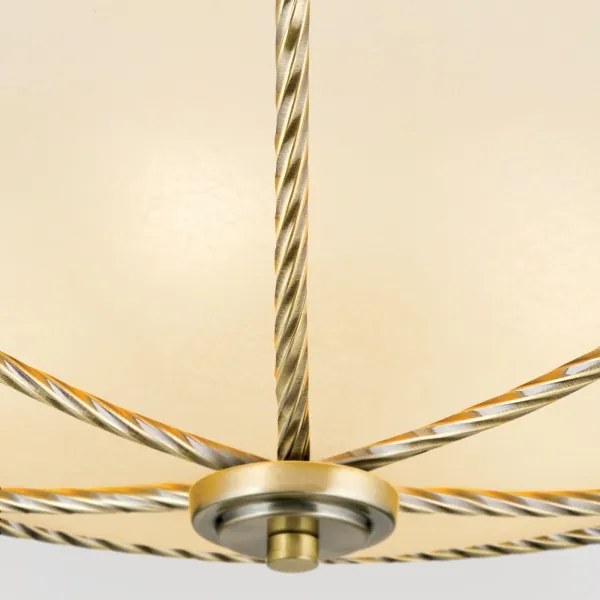 Orion DL 7-567/56 - Stropné svietidlo MAURO 5xE27/60W/230V pr. 56 cm bronz