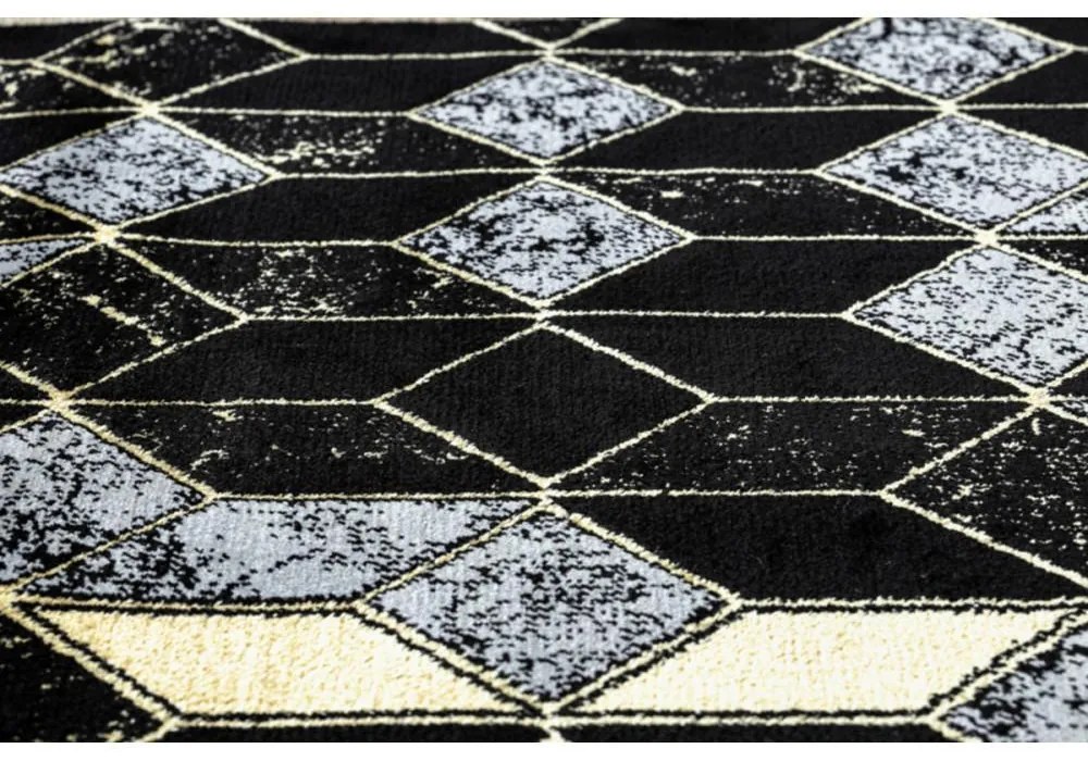Kusový koberec Jón čierny 2 atyp 70x300cm