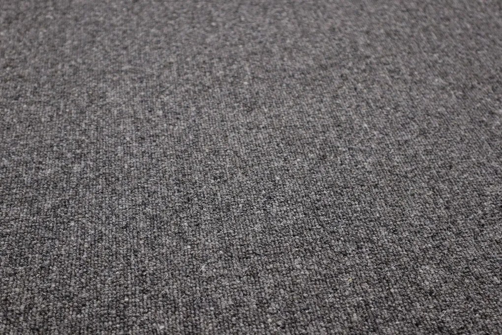 Avanti Metrážny koberec Dublin 145 sivý - Kruh s obšitím cm
