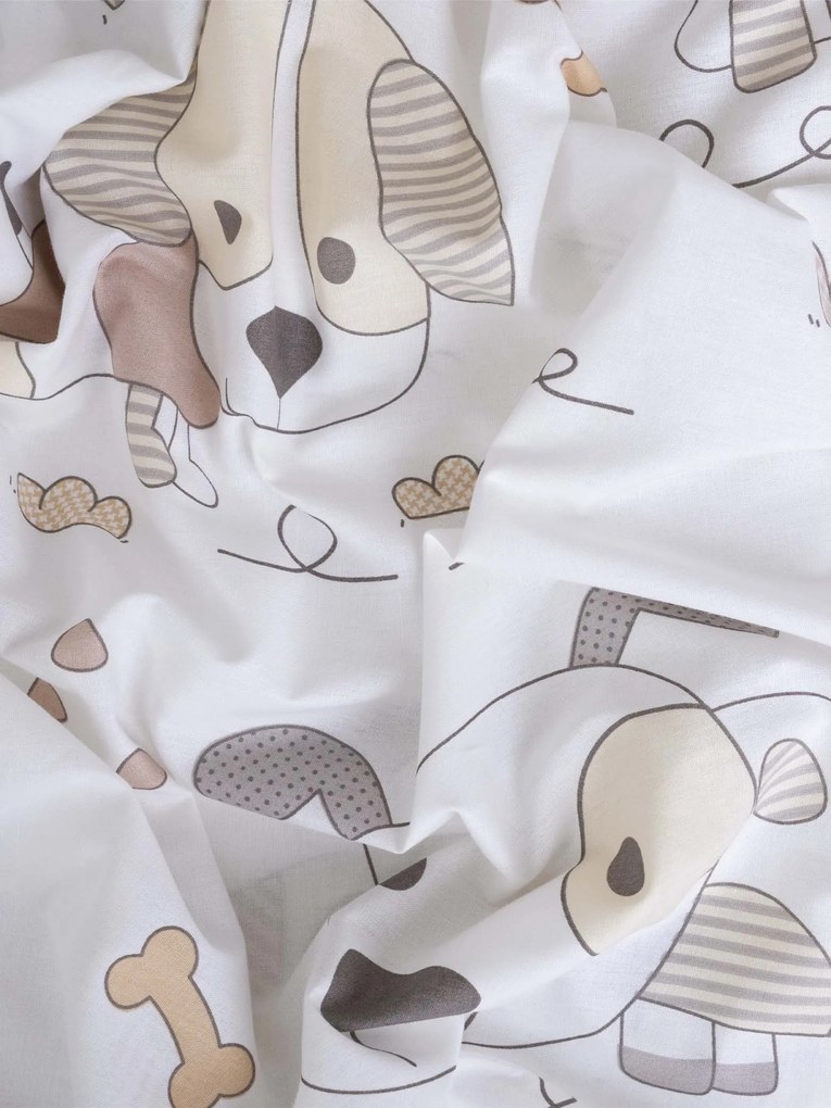 Bavlnená obliečka na vankúš Renforcé 50 × 70 cm - Psia pohoda