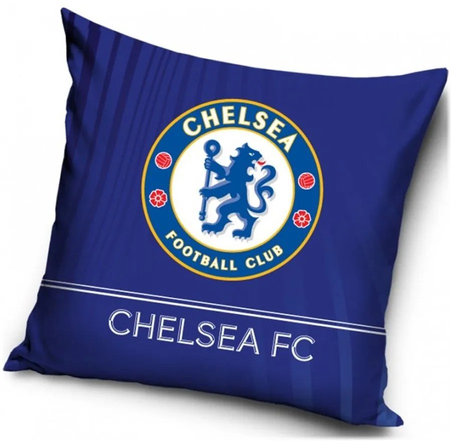 Futbalový vankúš Chelsea FC - 40 x 40 cm
