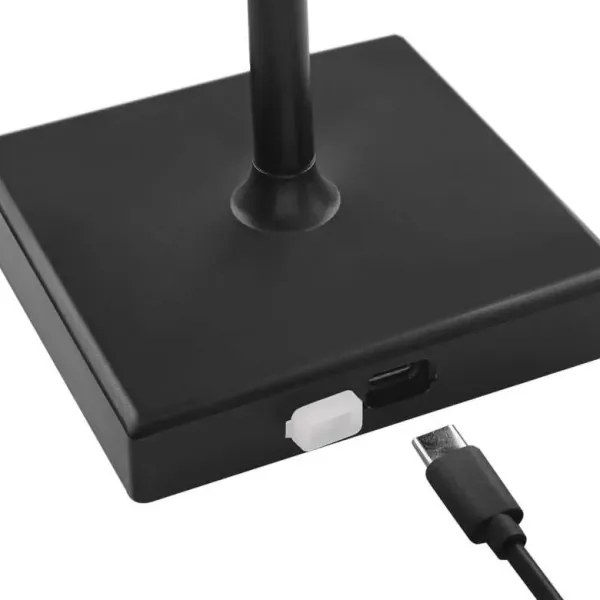 EMOS Z7630B - LED Stmievateľná nabíjacia lampa KATIE LED/4W/10V 1800mAh IP44 čierna