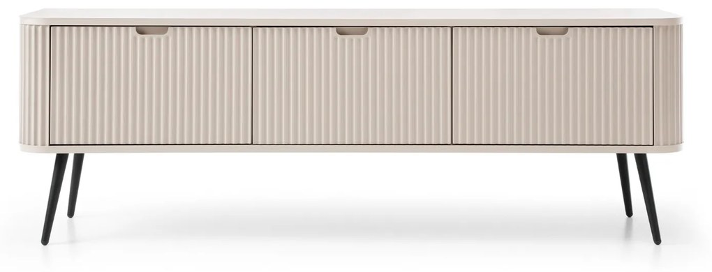 TV STOLIK BELLISSA KAŠMÍR + ČIERNE NOŽIČKY 168 cm