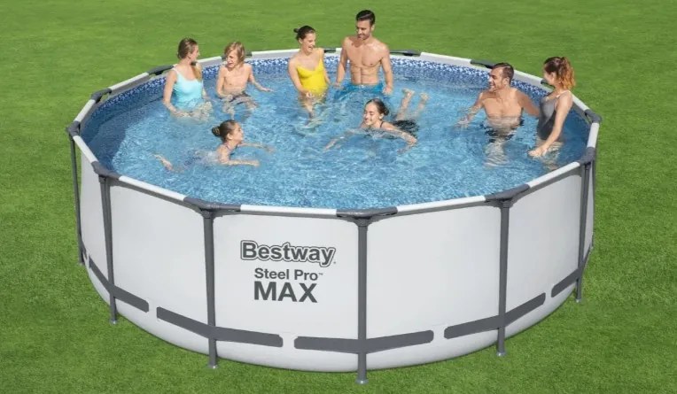 Bestway Rámový bazén 14 FT / 427 x 122 cm STEEL PRO MAX BESTWAY [5612X]