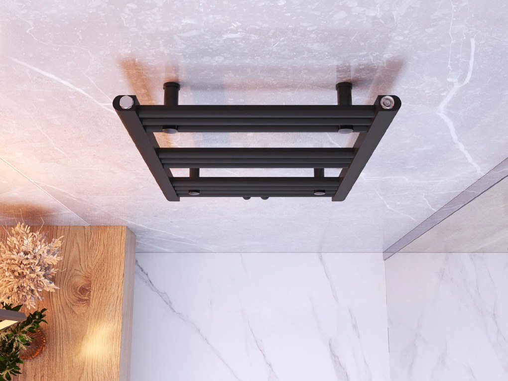 Gamma Erga Simple, vykurovacie teleso 700x600 mm, 316 W, čierna, ERG-LAV-SIMP-7060-BK