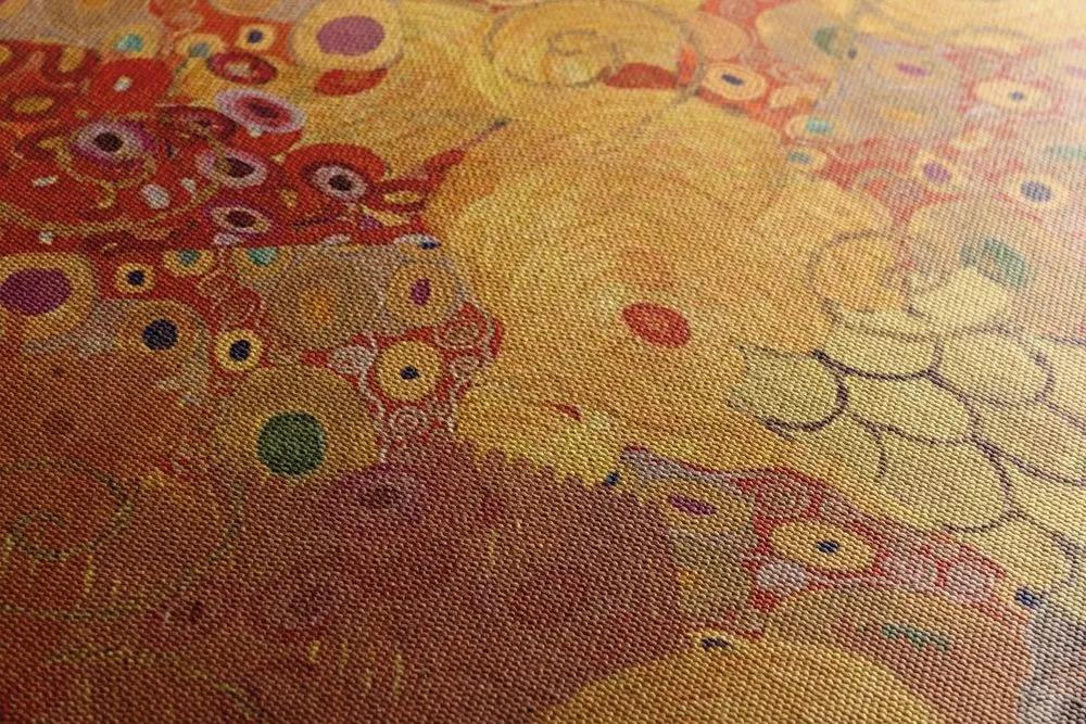 Obraz abstrakcia v štýle G. Klimta - 135x45