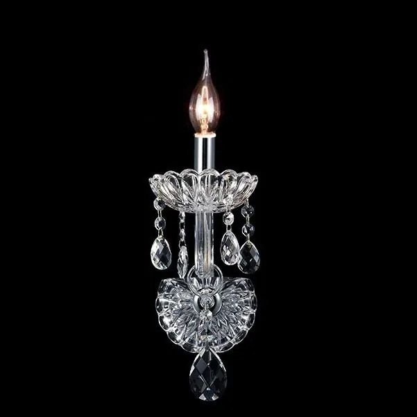 Nástenná lampa Kin krištál
