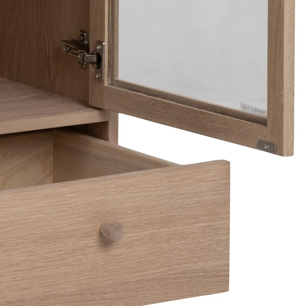 Vitrína v dubovom dekore Actona Aston