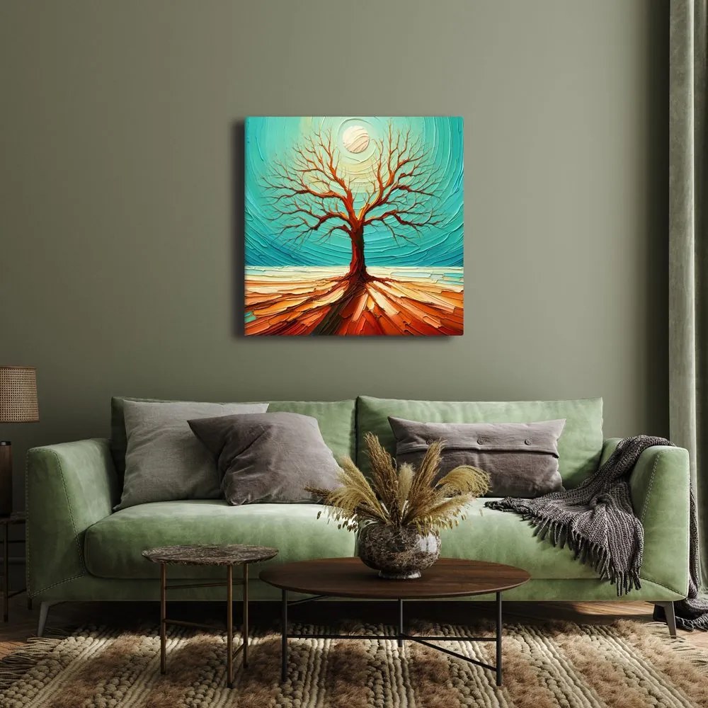 Obraz majestátny strom života v krajine