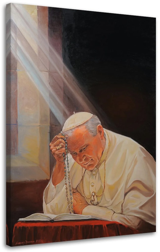 Gario Obraz na plátne Pápež Ján Pavol II Rozmery: 70 x 100 cm