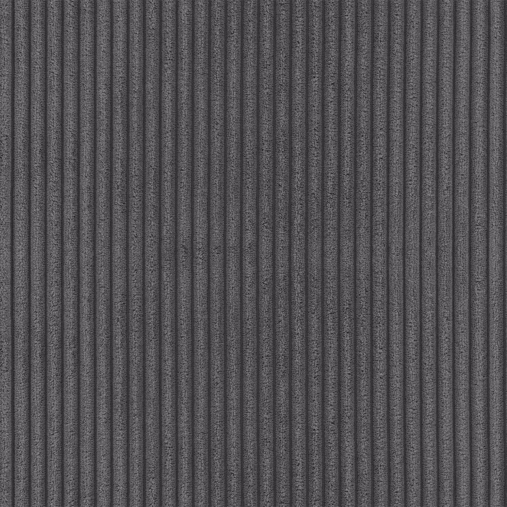 Tmavosivá menčestrová rohová pohovka (pravý roh/s leňoškou) Merid – Ropez