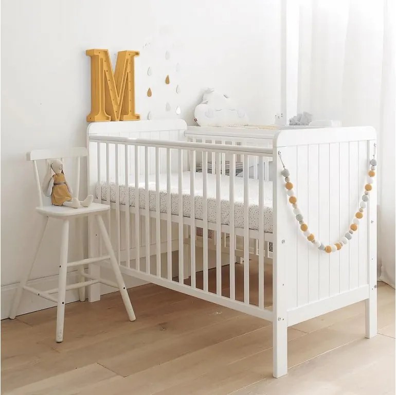 WO Detská postieľka Country Cot 120x60 Variant úložný box: Bez úložného boxu