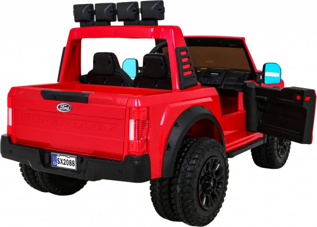 Ramiz Pickup Ford Super Duty červený
