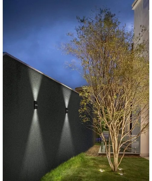 Ledvance - LED Vonkajšie nástenné svietidlo so senzorom UPDOWN LED/10W/230V IP55