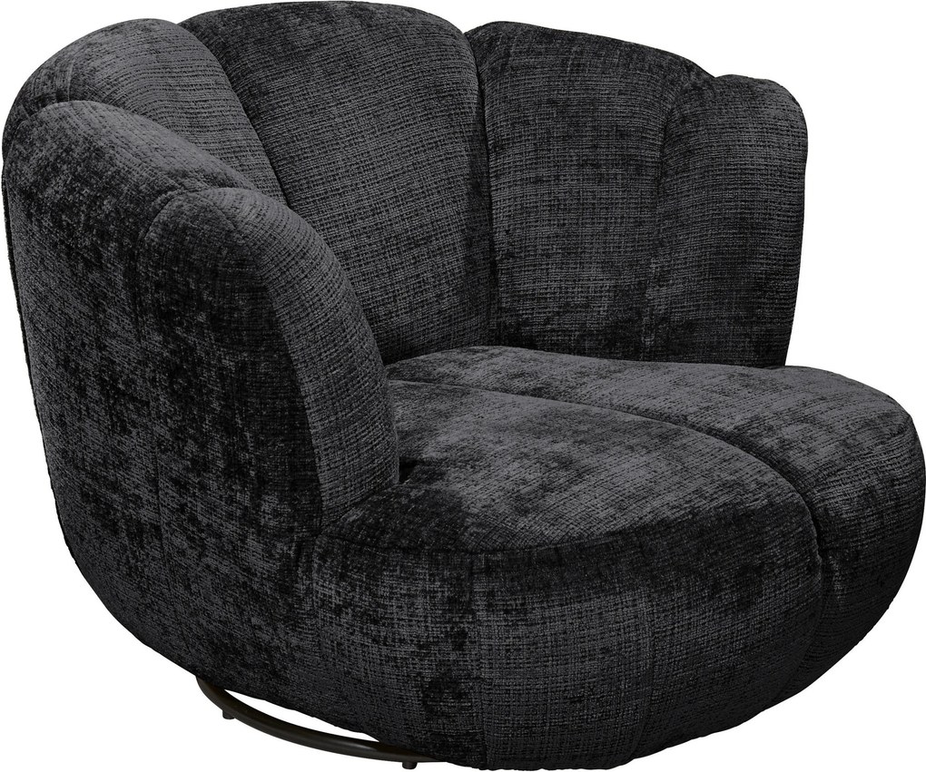 XXXLutz KRESLO, textil, čierna MID.YOU - Online Only obývacie izby - 002220054104