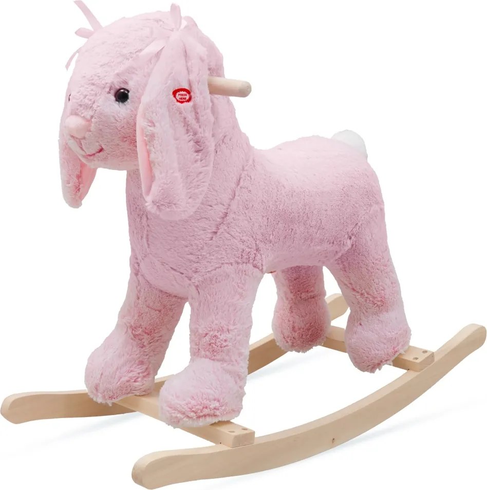 Hojdacia hračka s melódiou Baby Mix Zajačik