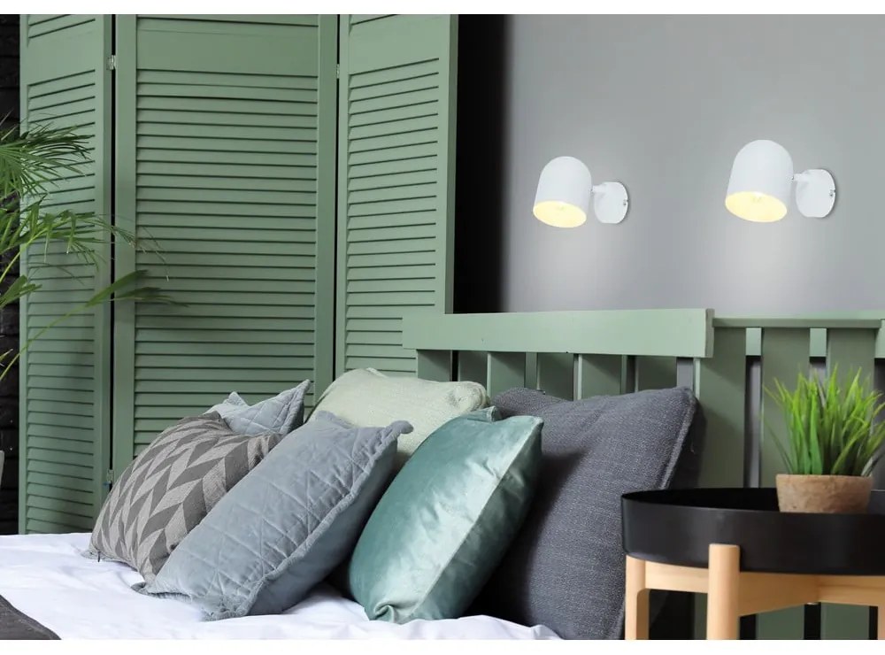Biele nástenné svietidlo Azuro – Candellux Lighting